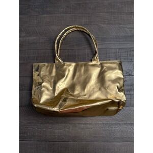 OBLIPHICA PROFESSIONAL Large Gold Tote Bag